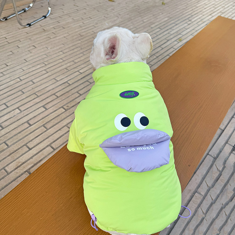 HeyElf法斗棉服狗狗衣服宠物冬装巴哥雪纳瑞棉服比熊泰迪棉袄保暖