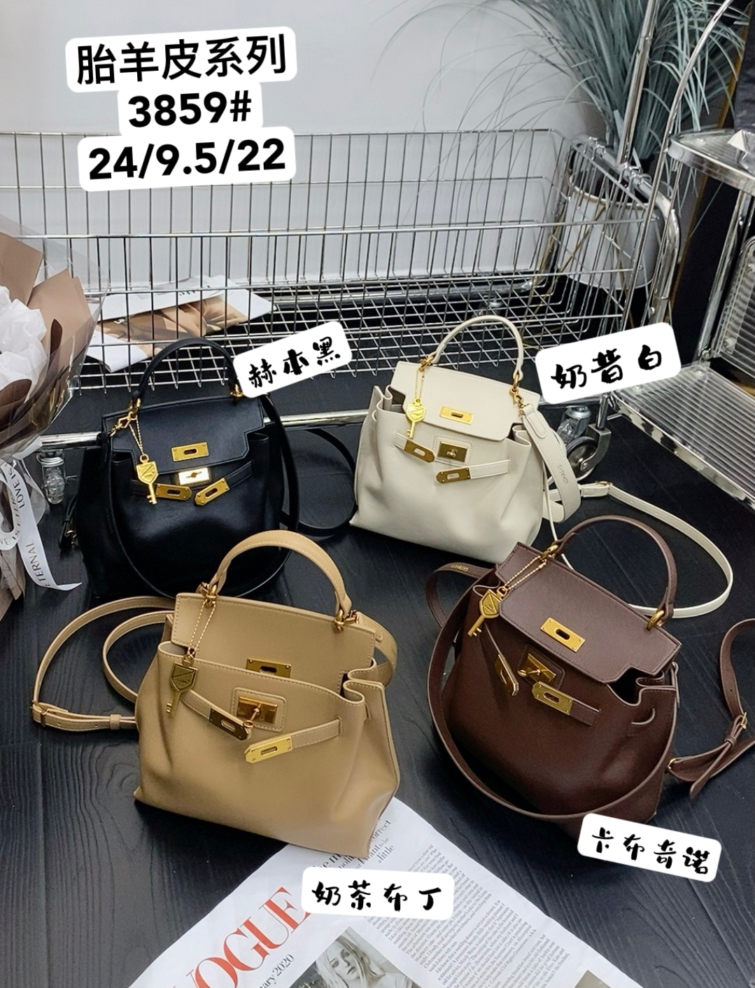 秋冬新款高级感头层牛皮大容量通勤电脑包托特包手提单肩凯莉包女