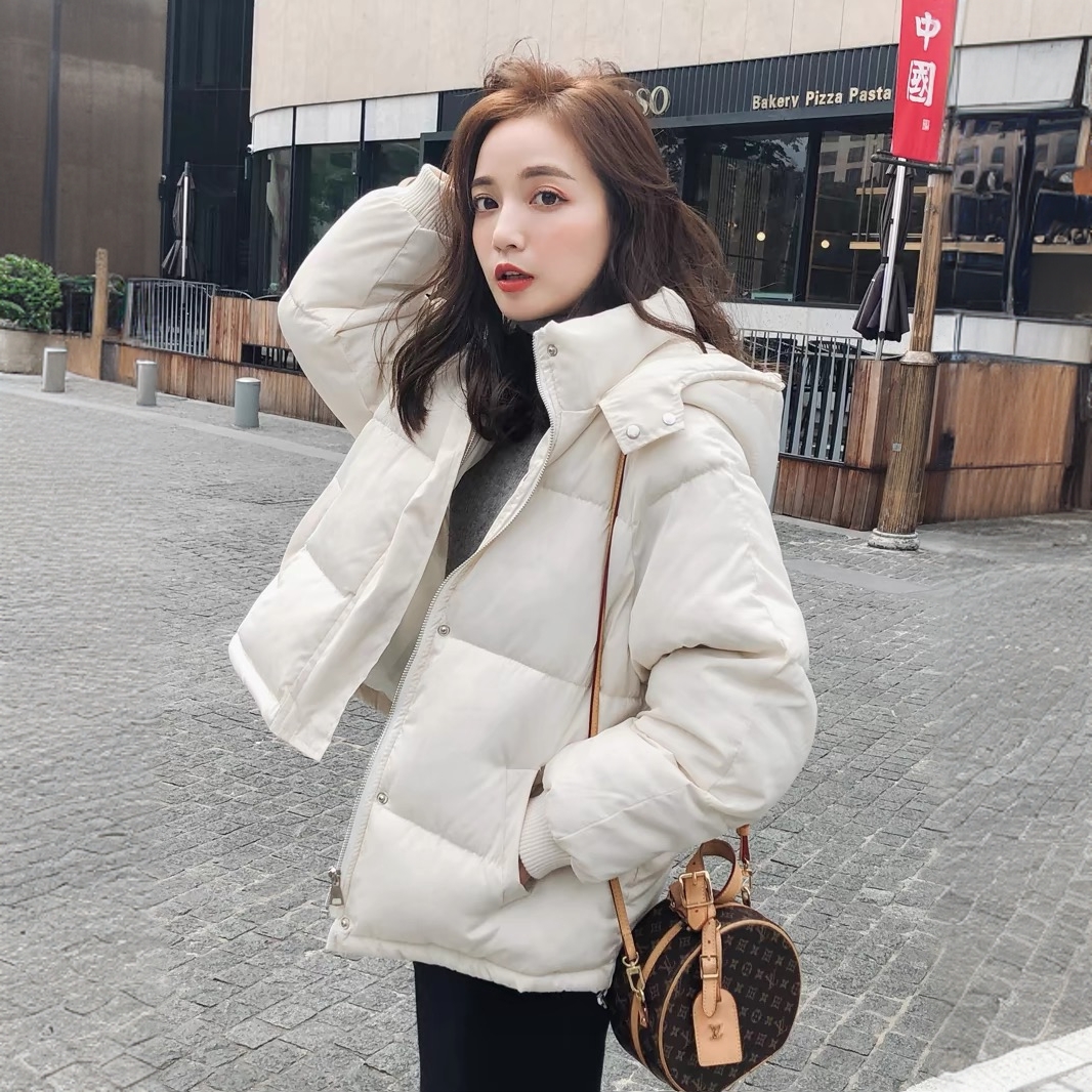 冬季棉服女短款新款ins韩版宽松面包服加厚保暖百搭棉衣棉袄外套