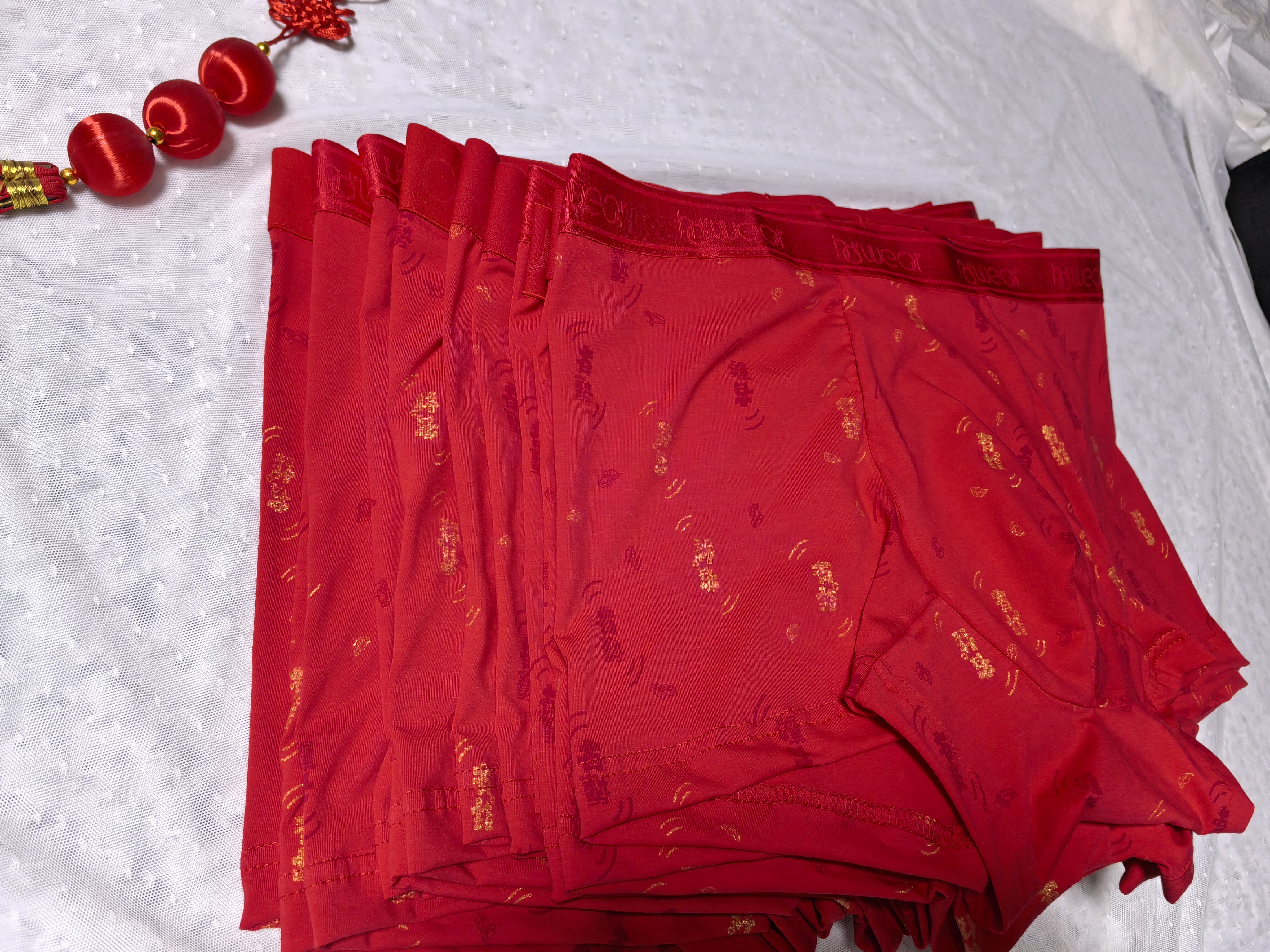 男士平角裤莱卡棉舒适