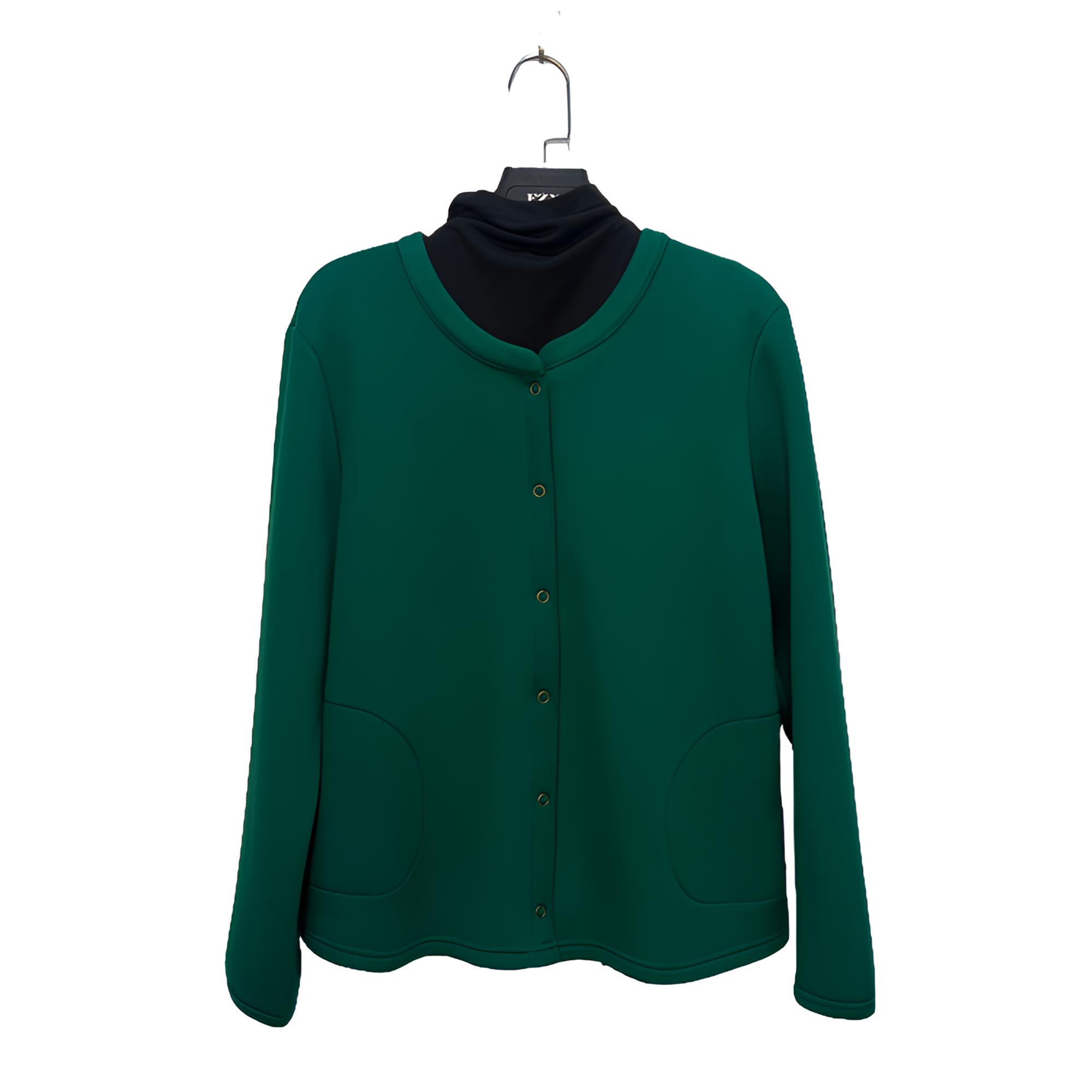 圆领休闲针织开衫