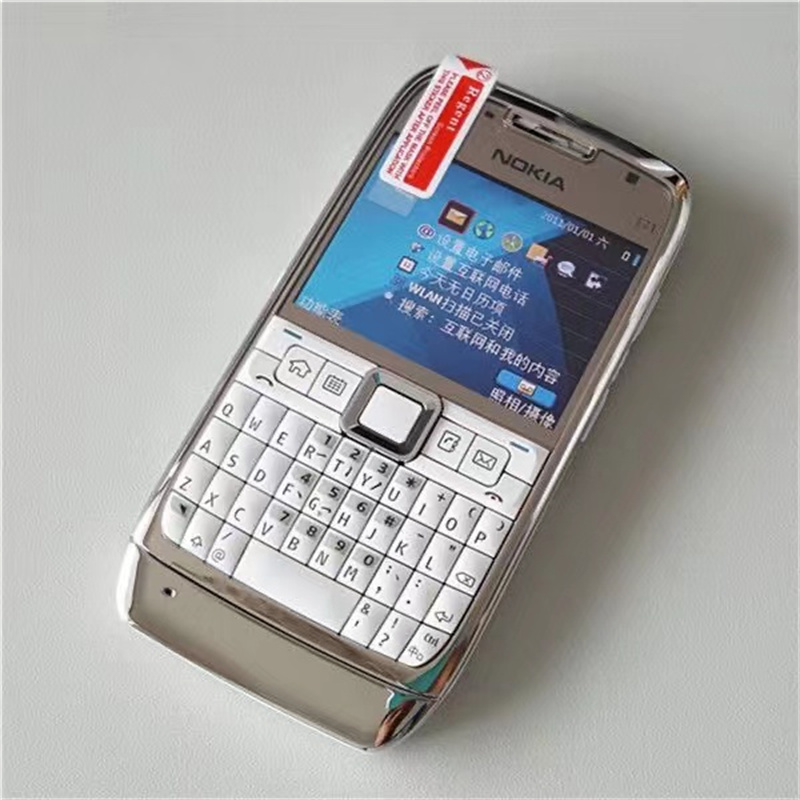 Nokia/诺基亚 E71 全键盘金属壳直板3G经典学生戒网备用老人手机