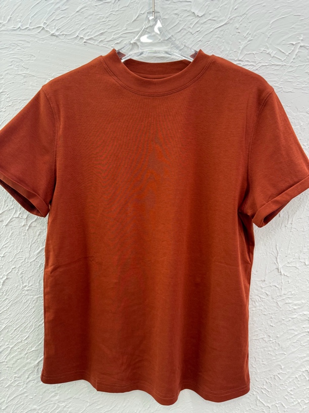 JJNR2024翻边圆领百搭衫