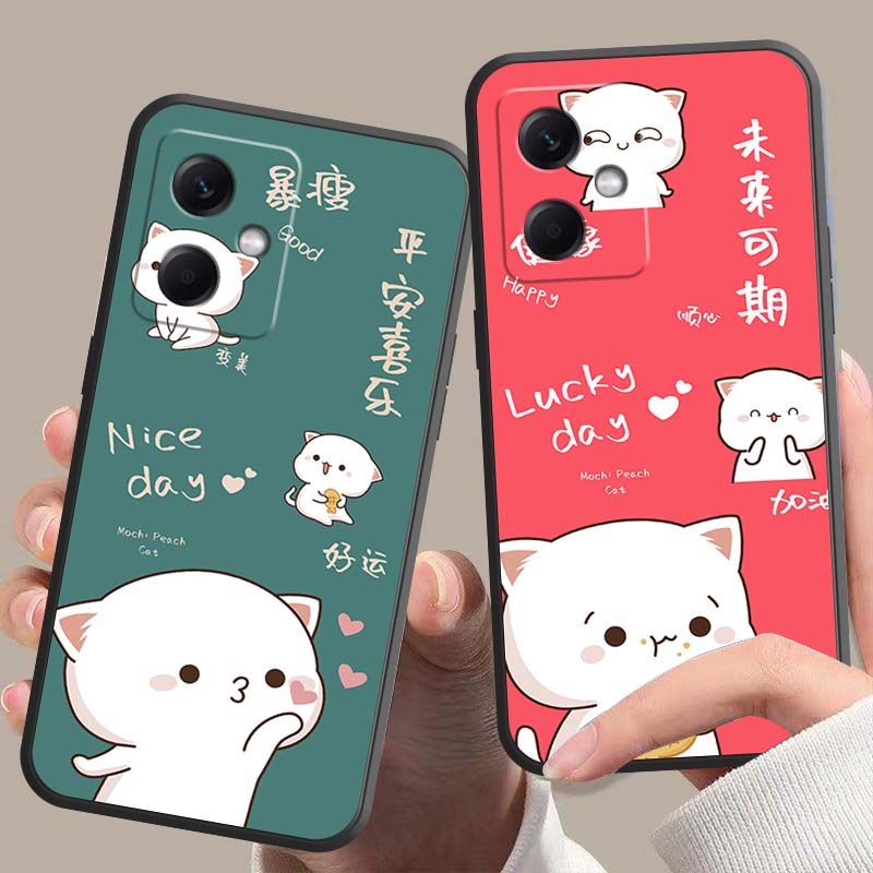 适用红米12手机壳Redmi12网红新款男女款高颜值可爱卡通创意个性