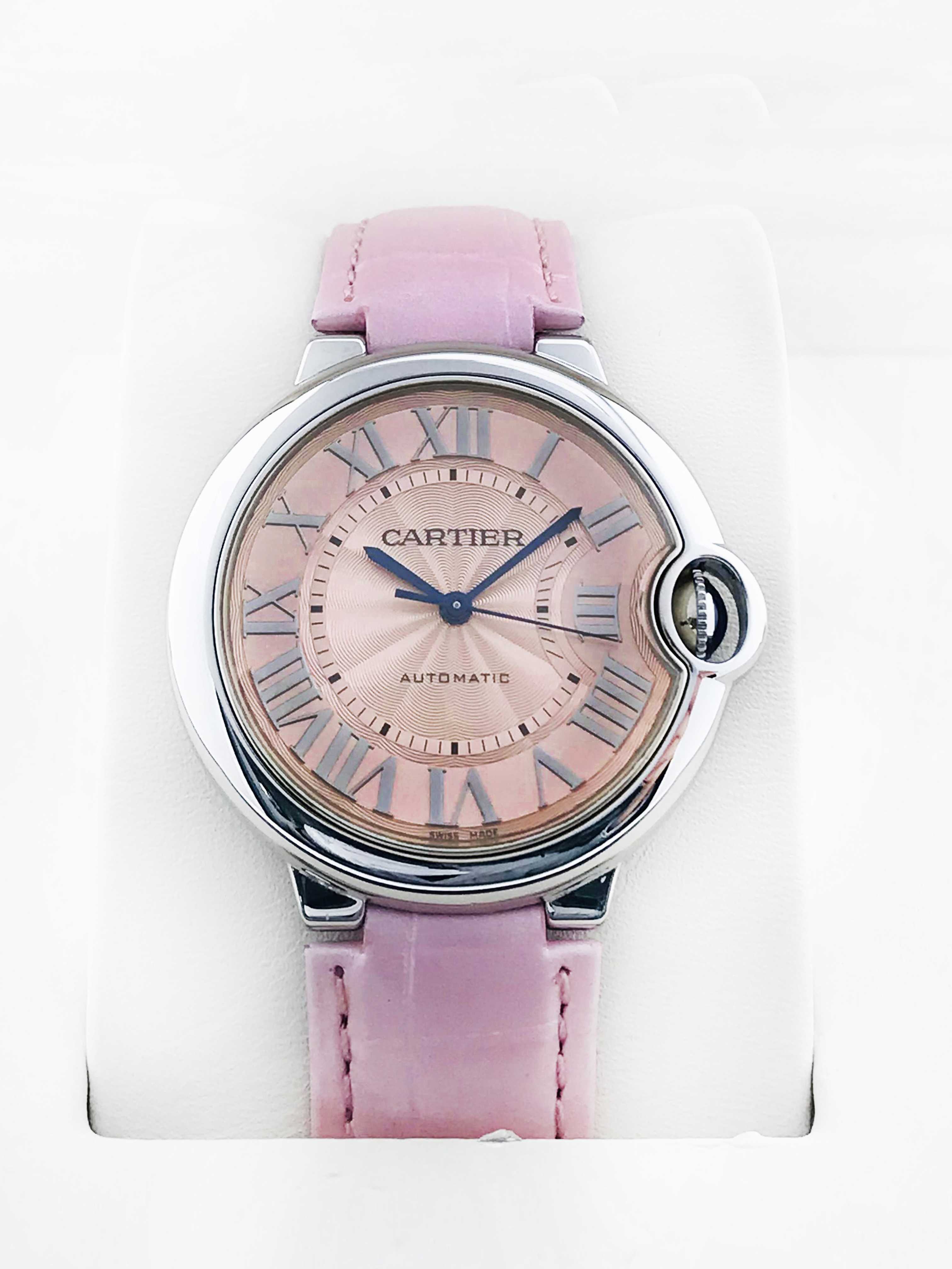 99新 Cartier/卡地亚 云时臻品/蓝气球系列/单表/36mm
