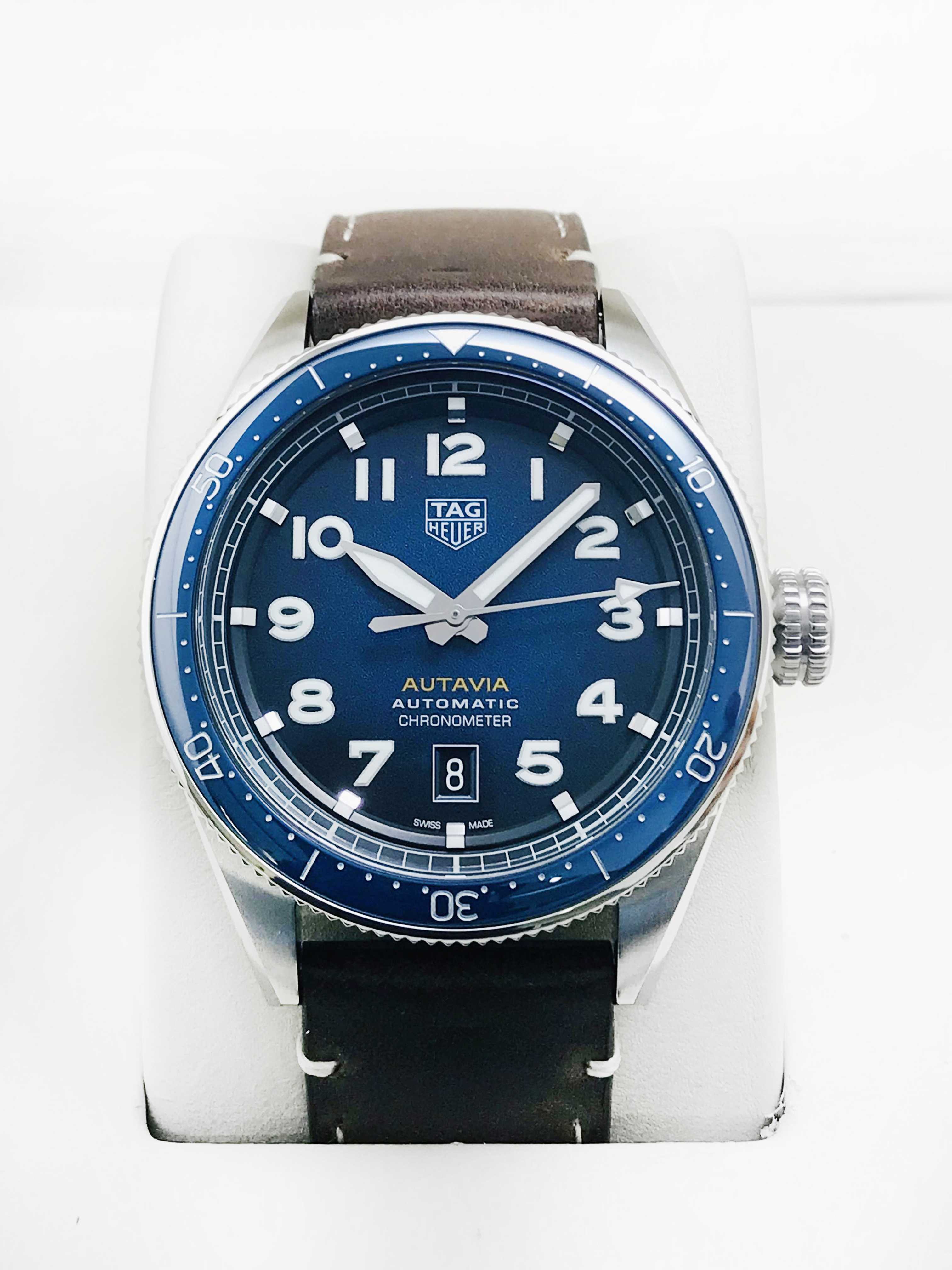 99新 TAG Heuer/泰格豪雅 云时臻品/AUTAVIA系列/全套/42mm