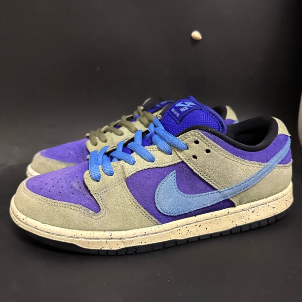 二手/42码Nike dunk sb 青瓷 蓝卡其 低帮复古板鞋休闲鞋