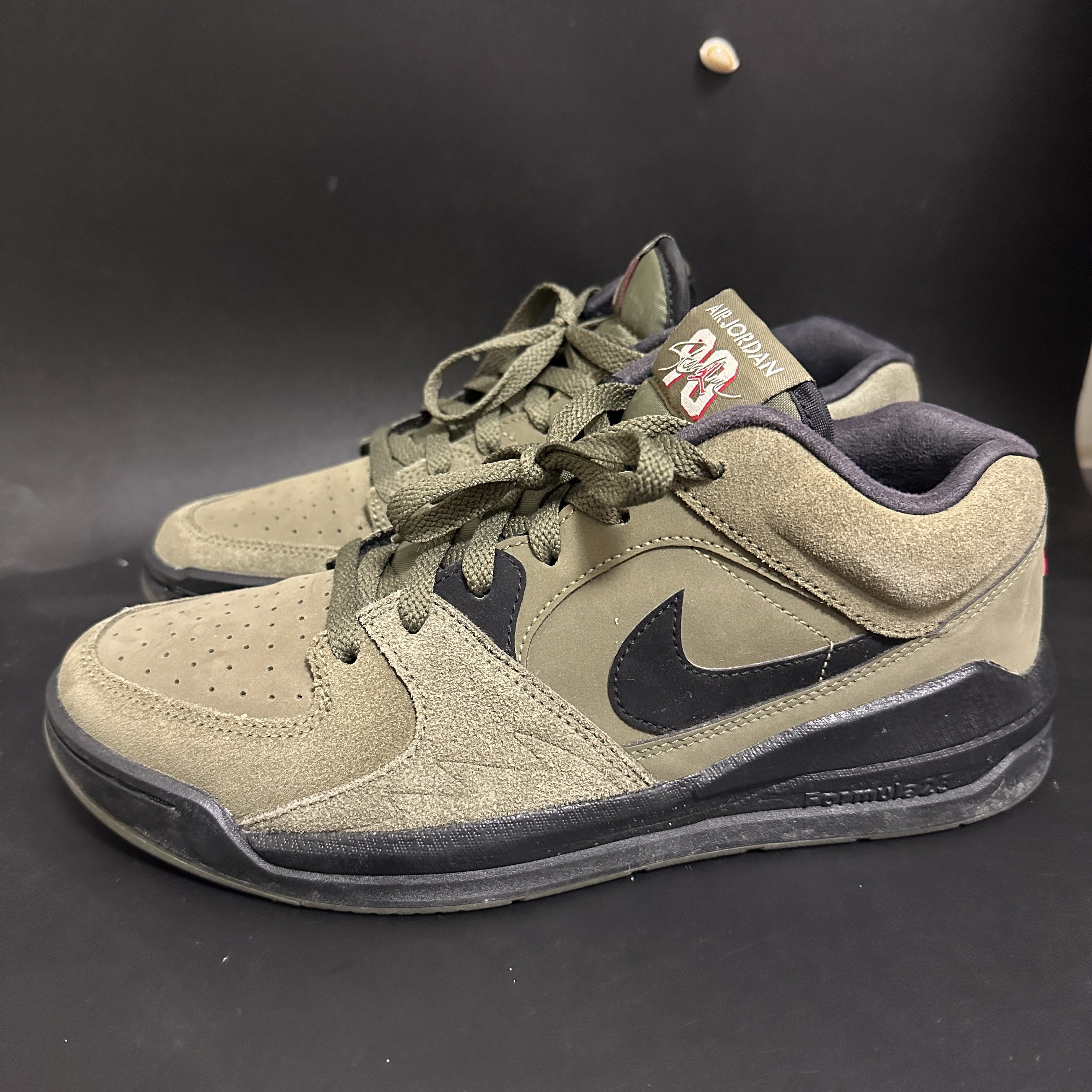 二手/42码Nike Jordan Stadium 90 军绿色 生活休闲鞋