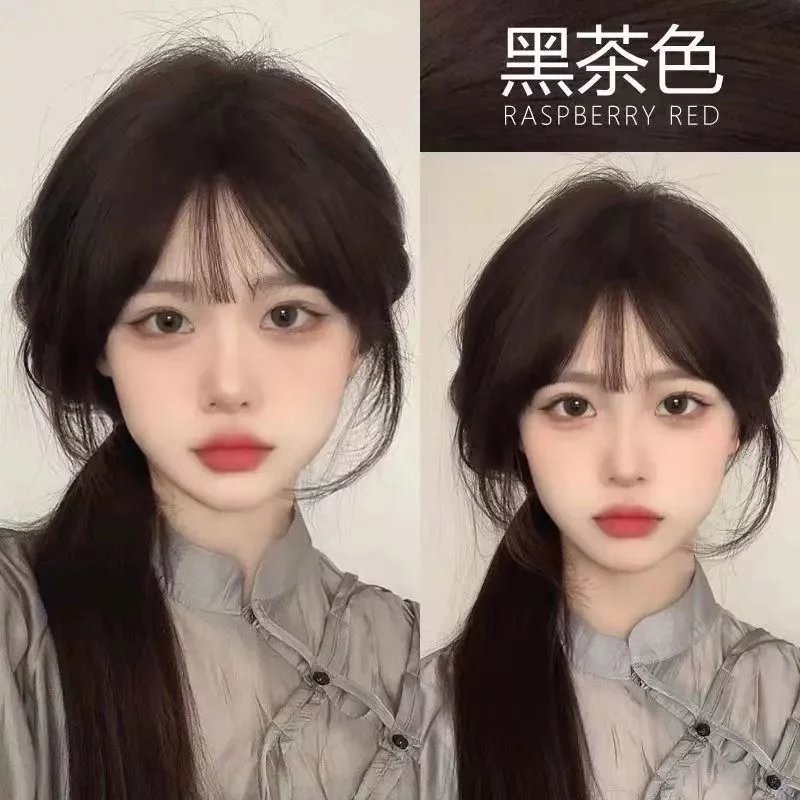 SHOUPIN/首品【买一送一】免漂黑茶色染发剂显白流行色植物遮白发