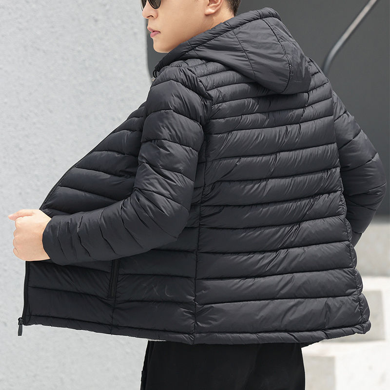 波司豋男士羽绒服服短款2022冬季新款休闲大码棉衣冬装外套加厚保