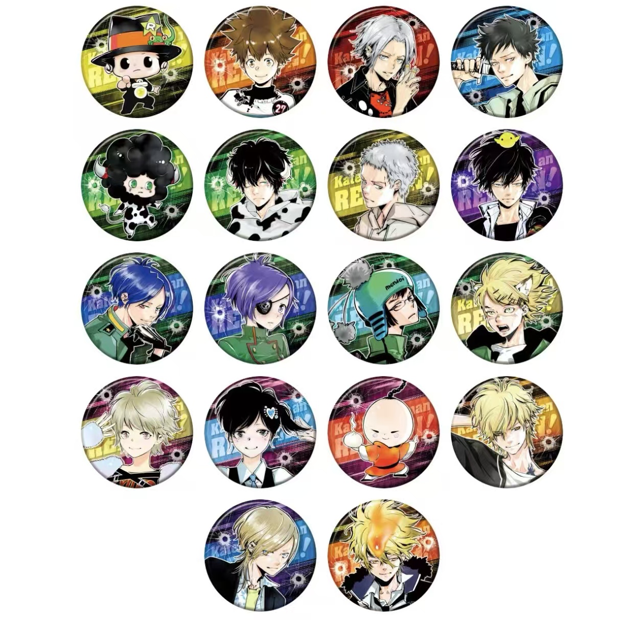 【家庭教师天野明展】新旧特典小卡 吧唧 日谷盲抽