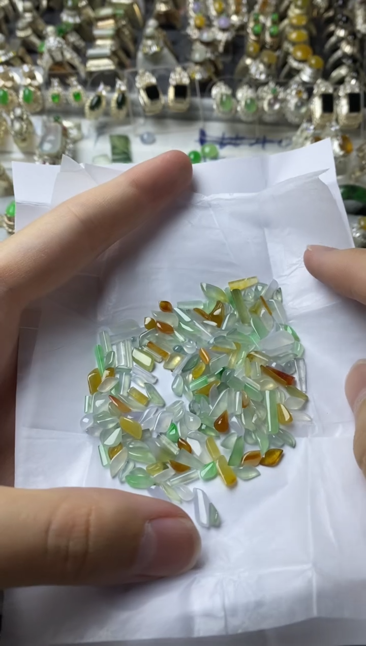 【闪购商品】定制翡翠未镶嵌天然a货翡翠480元不退不换