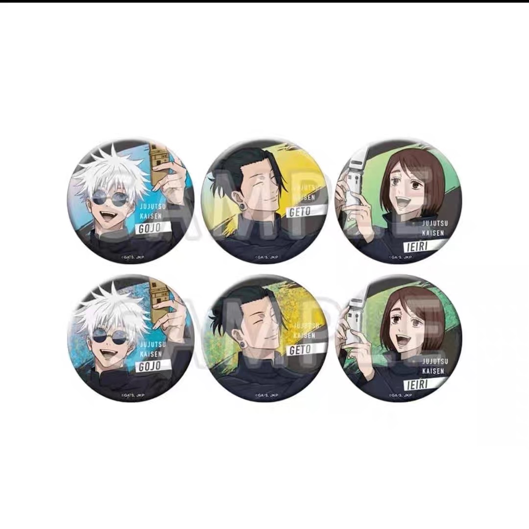 【日谷-不肉拆卡】 咒术回战JUJUHONPO限定 涩谷&怀玉吧唧盲盒