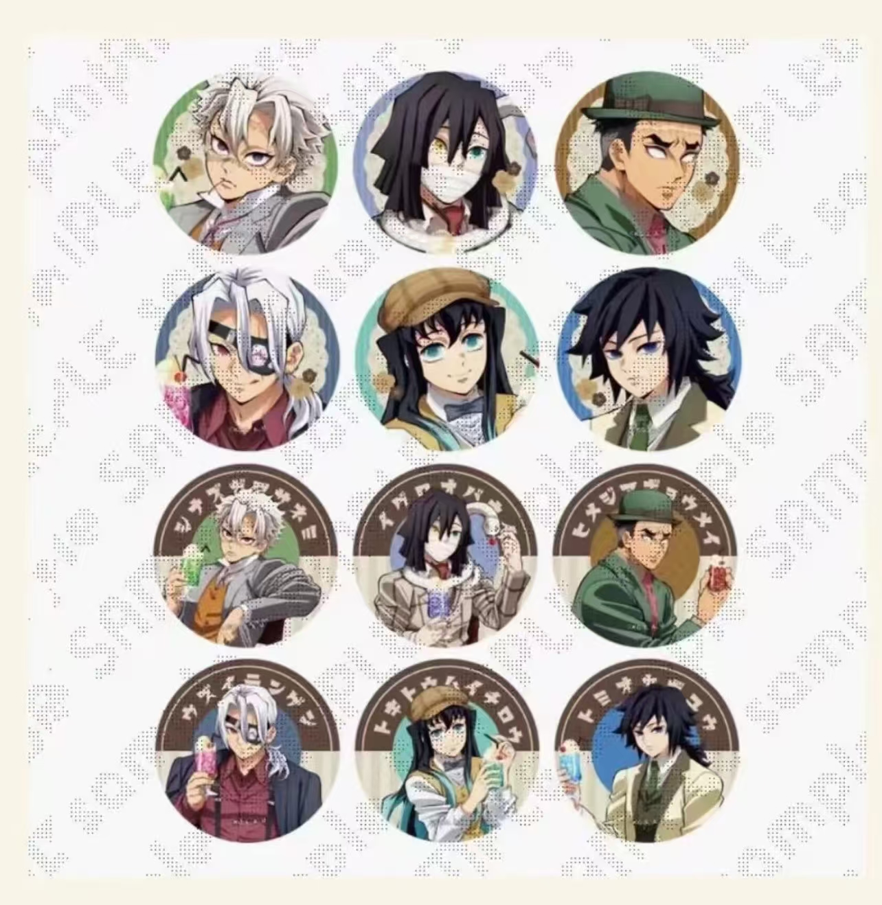 【日谷-鬼灭之刃】AGF 茶歇咖啡系列 吧唧 盲盒代拆