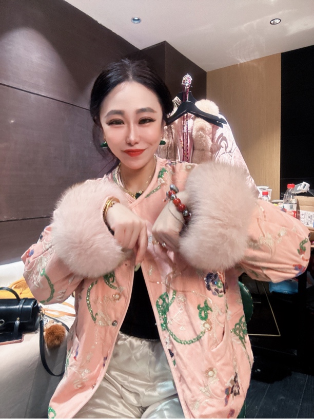 6969#《重工羽绒》红人上新百搭宽松复古中式网红羽绒外套