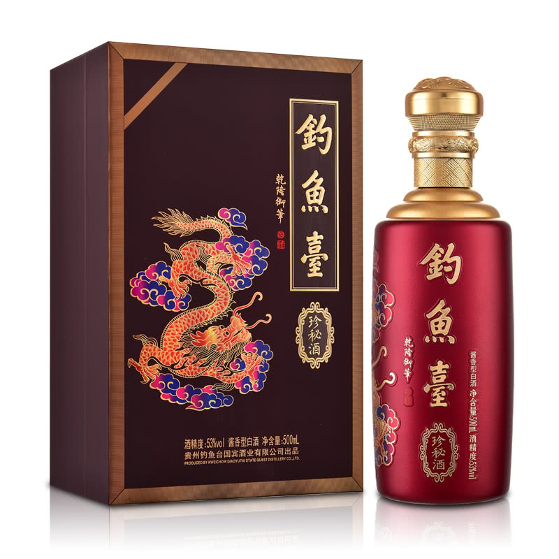 酒快道钓鱼台珍秘53度500ml