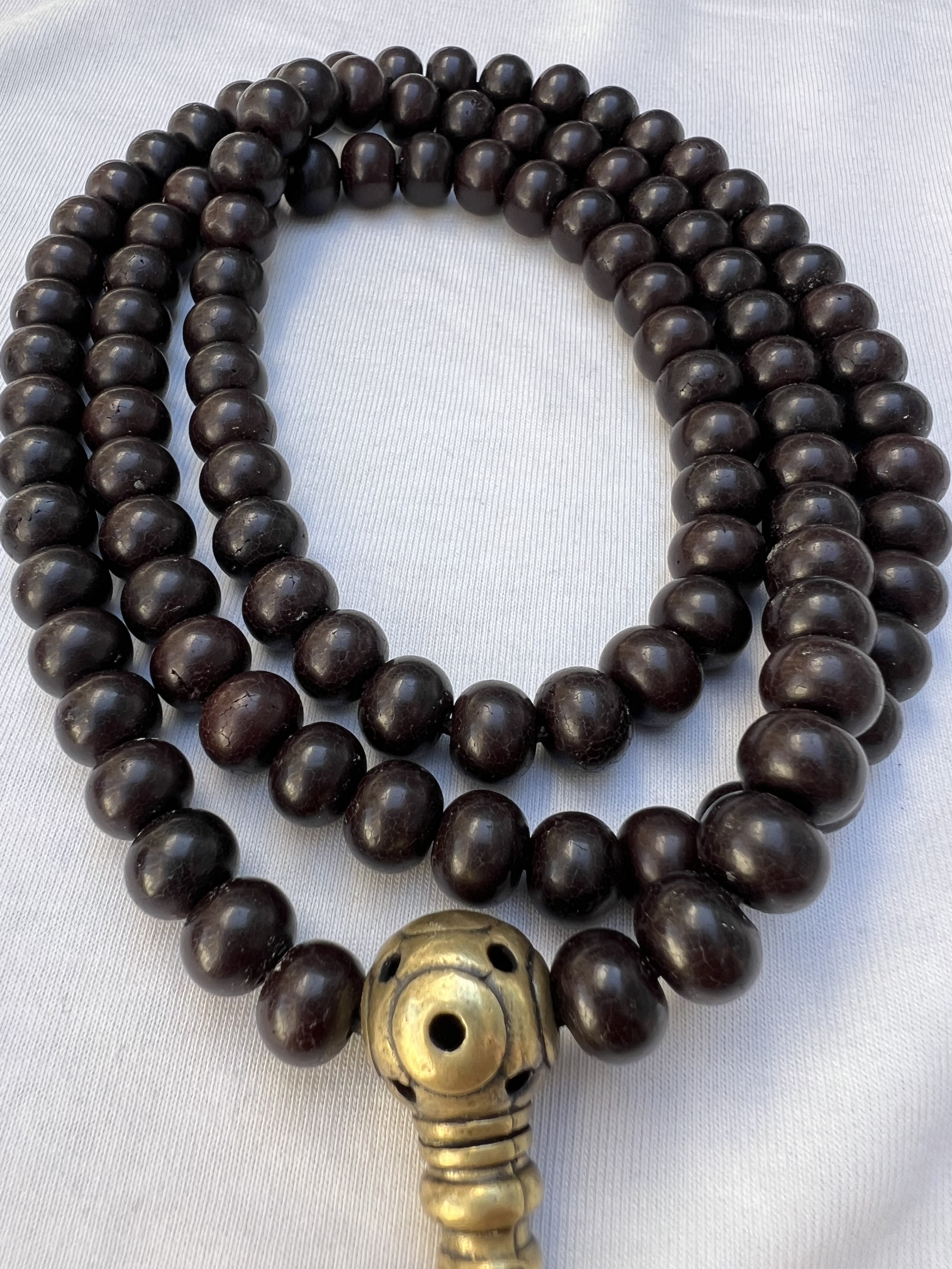 纯手盘菩提108念珠