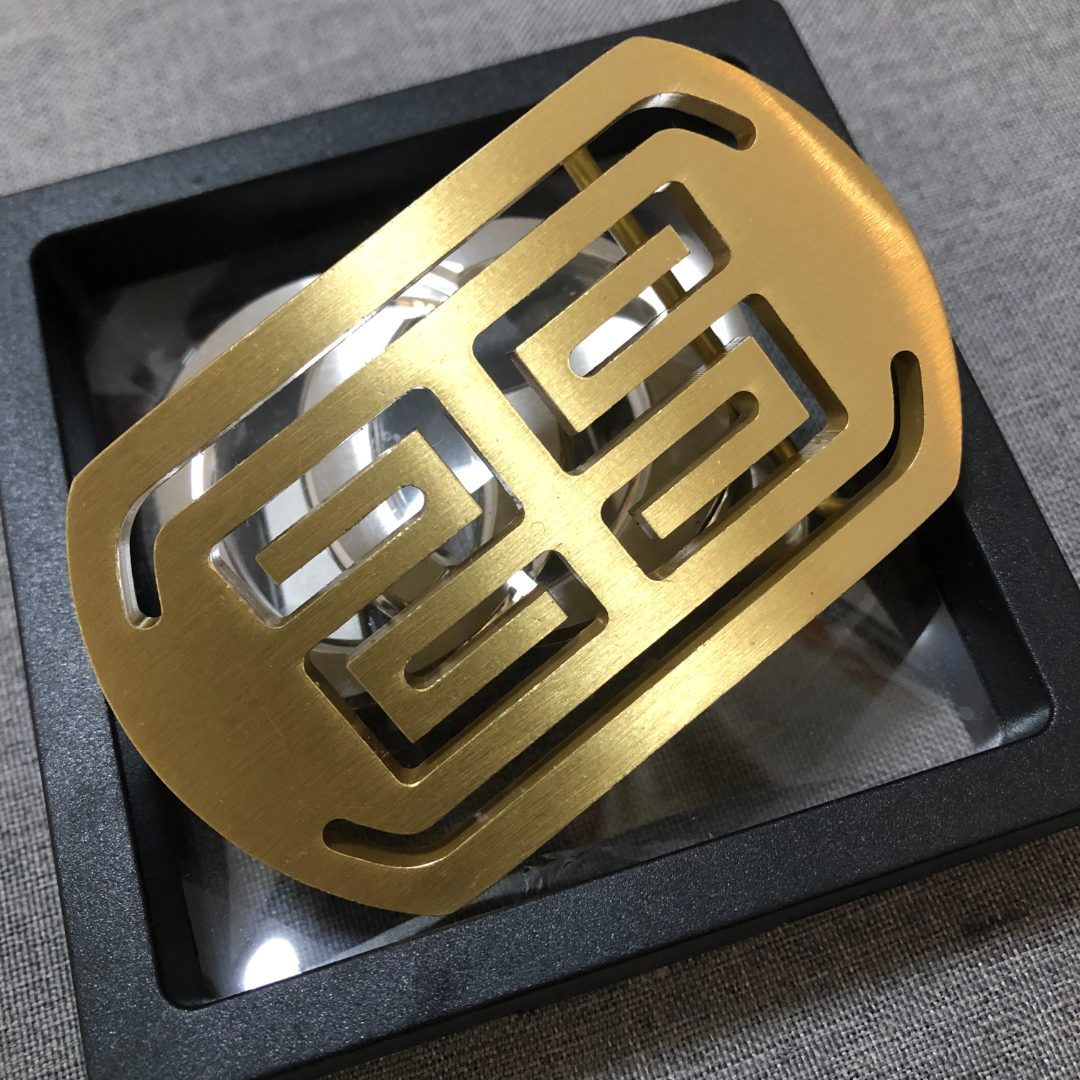 回纹款实心黄铜皮带扣4CM内宽适用3.8左右腰带