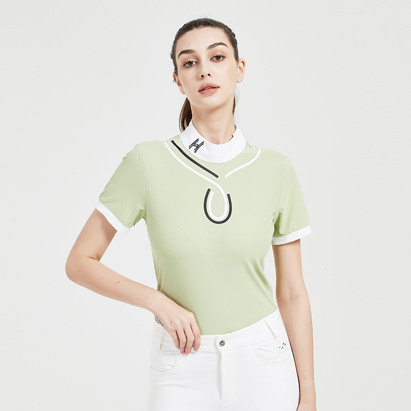 Hello Horse马术服男女上衣吸汗透气儿童春夏季运动户外尤莱特