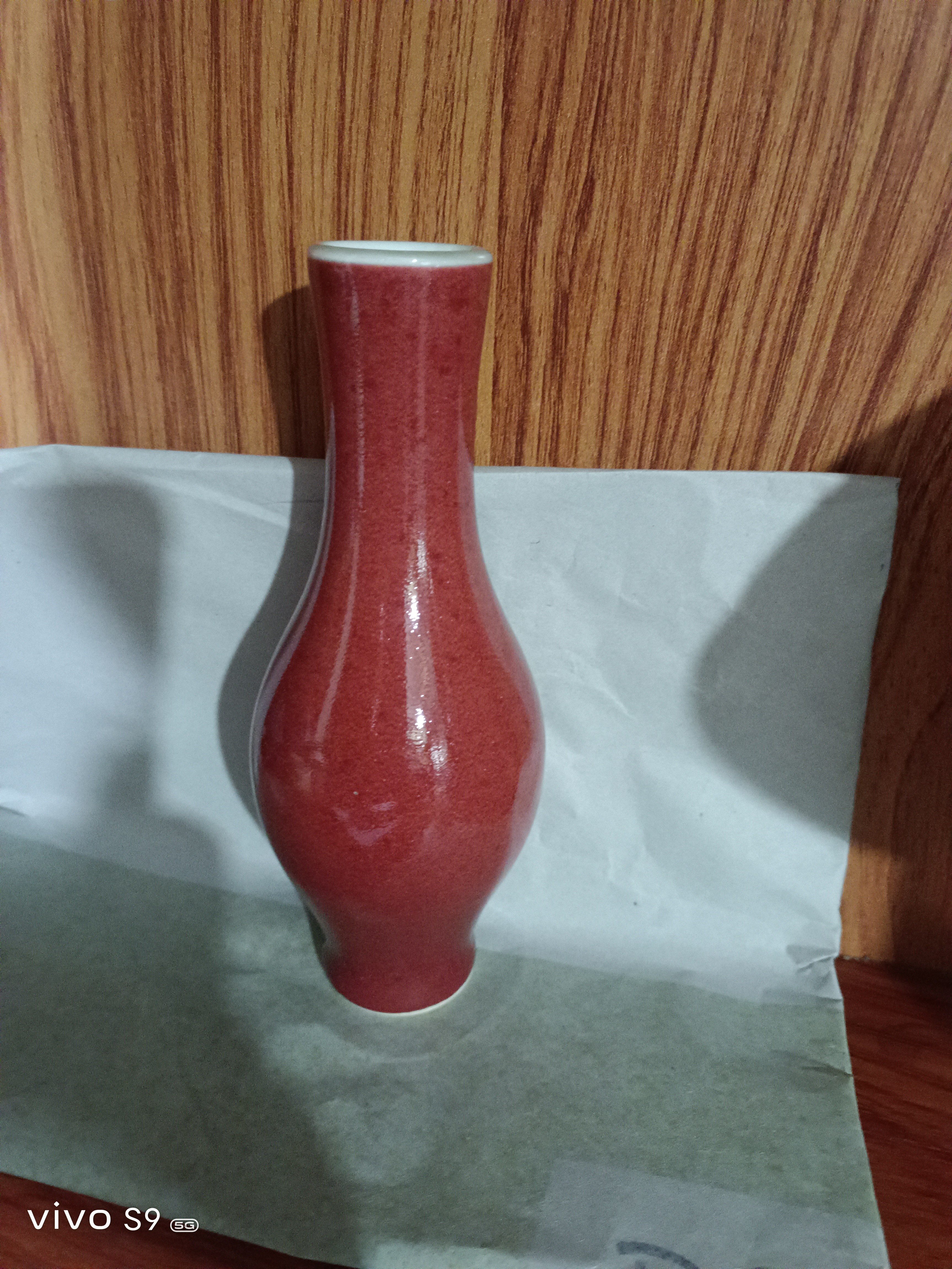 豇豆红灯照瓶纯手工