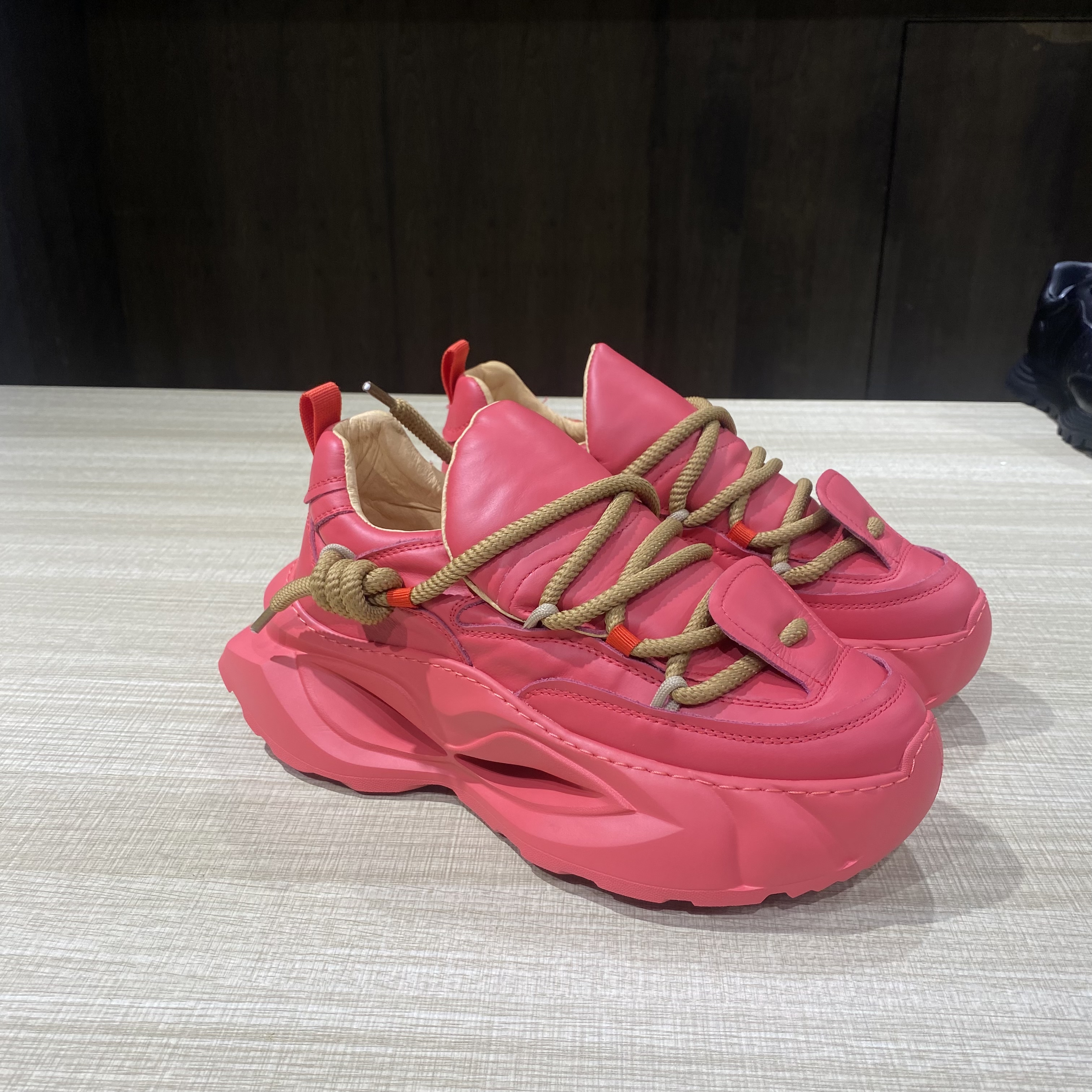 老爹鞋2024新款潮牌高级感百搭气垫休闲运动鞋厚底小白鞋时尚潮鞋