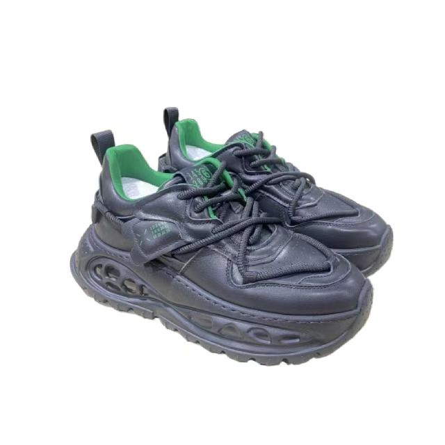 老爹鞋2024新款潮牌高级感小白鞋时尚潮鞋百搭气垫休闲运动鞋厚底