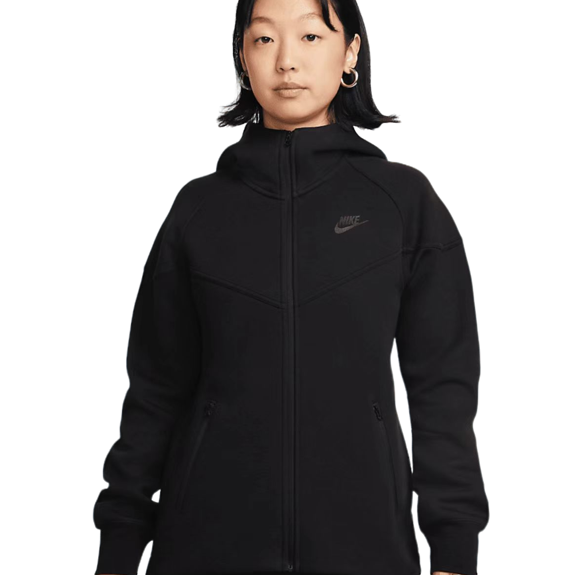 NIKE/耐克【流光机能风】女子针织长袖连帽运动夹克外套FB8339010