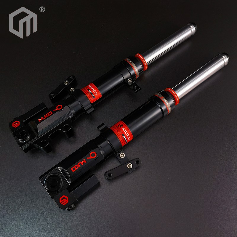 魔柯九号Mmax110P机械师软硬可调前减震液压避震器无损原车直上