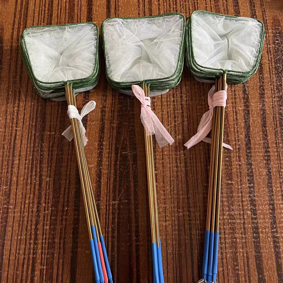 鱼缸捞鱼网手工定制不伤鱼
