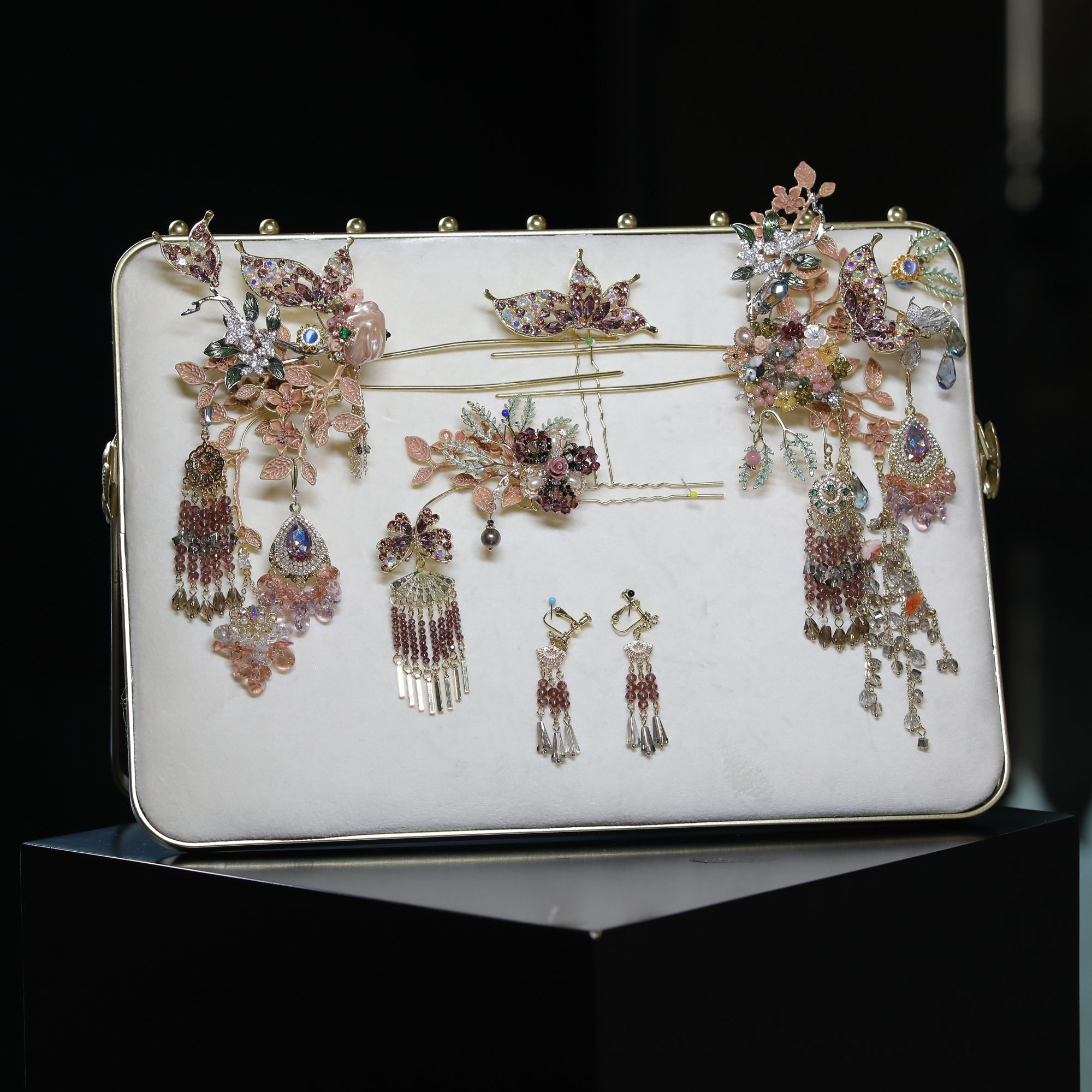 铜合金婚庆饰品 卡帝美学新款古装11015民族风手工