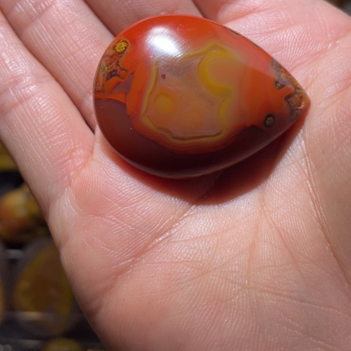 【闪购商品】玛瑙/玉髓珠宝半成品未镶嵌范*吊坠