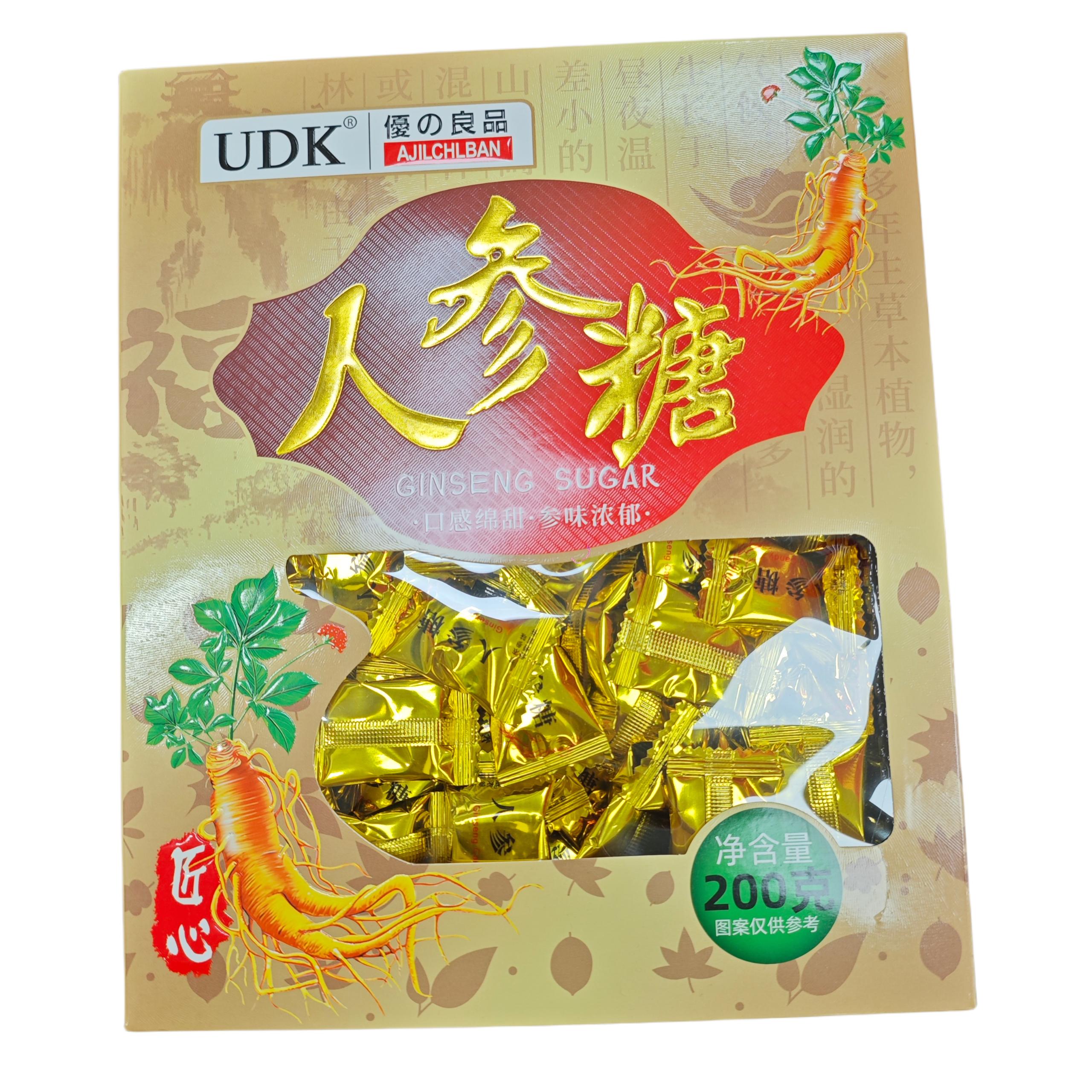 优之良品怀旧人参糖200克/盒