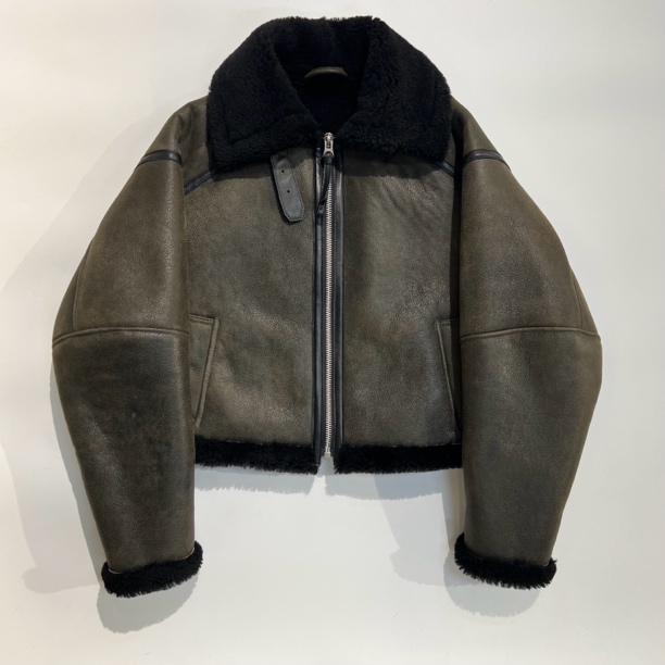 『悉尼往事』时尚百搭机车短款皮毛一体外套