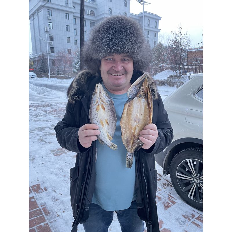 黑龙江特产自家晾晒咸鱼干