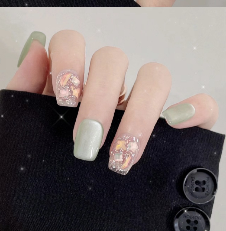 【M47】青缇美拉德可拆卸式美甲贴片