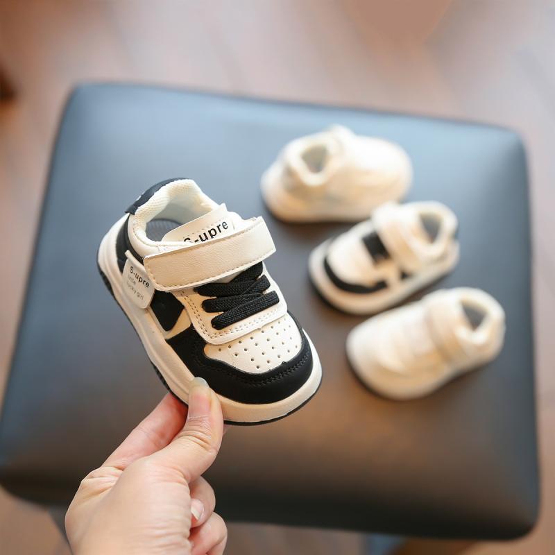 宝宝小白鞋春秋季新款单鞋婴幼儿软底学步鞋男童鞋子女小童板鞋潮