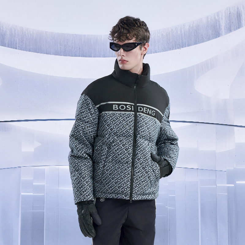 波司登2023冬季新款休闲立领男短款ANNAKIKI联名羽绒服