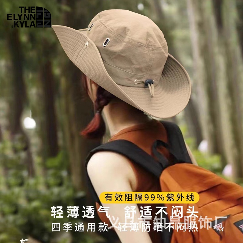 露营遮阳登渔夫帽