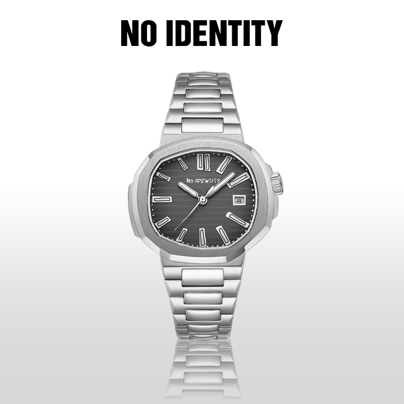 烟熏灰异形表盘NOID恶搞5711鹦鹉螺夜光复古简约男士