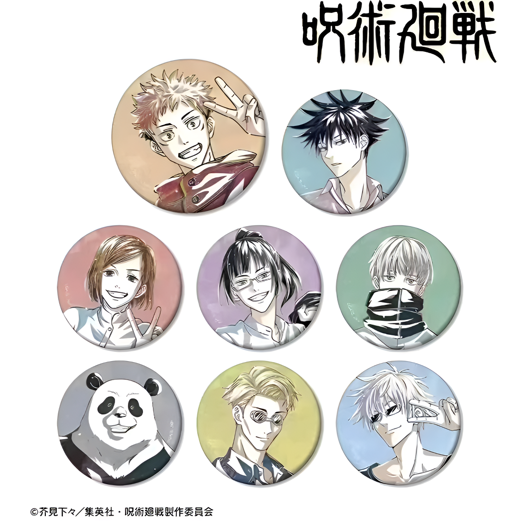 咒术回战 aniart比耶-水彩风吧唧（盲盒代拆）