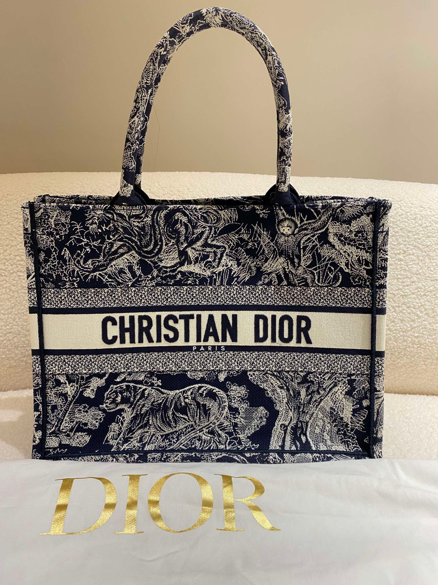 95新 DIOR/迪奥 托特动物园/JW592