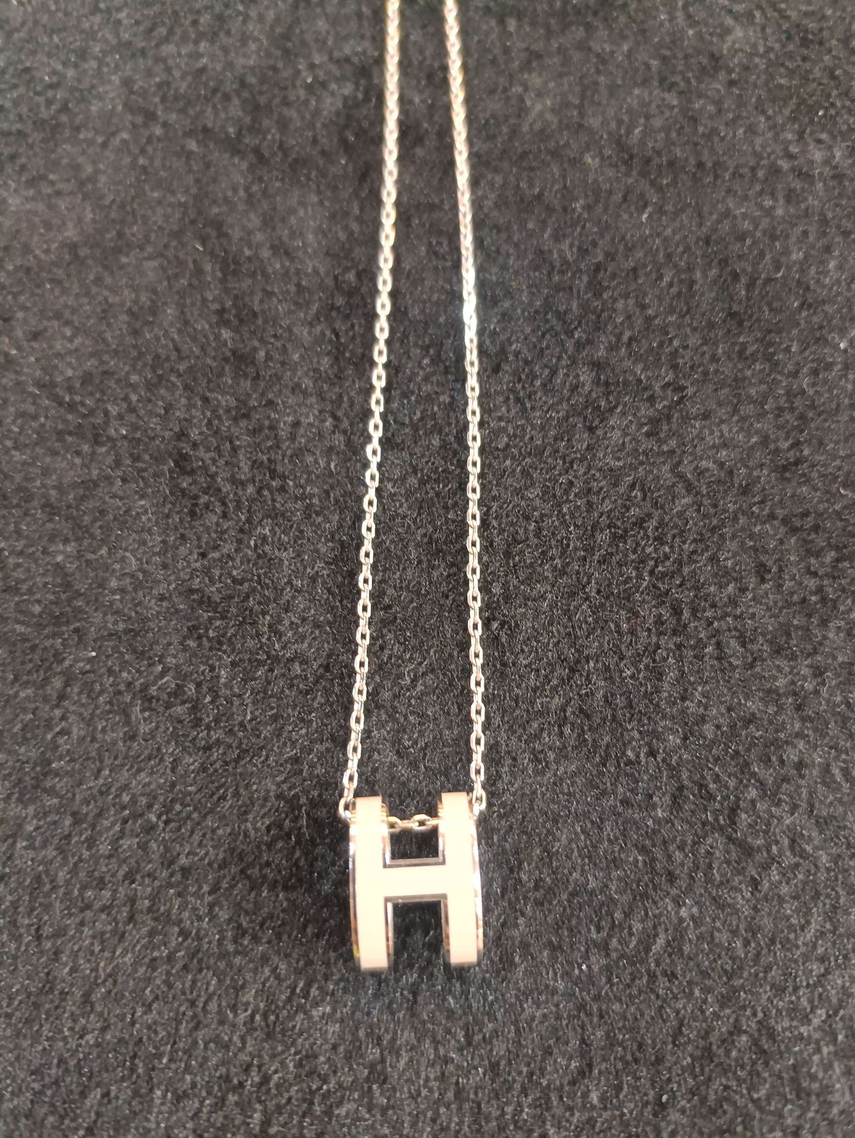 95新 Hermes/爱马仕 爱马仕H项链/JW436