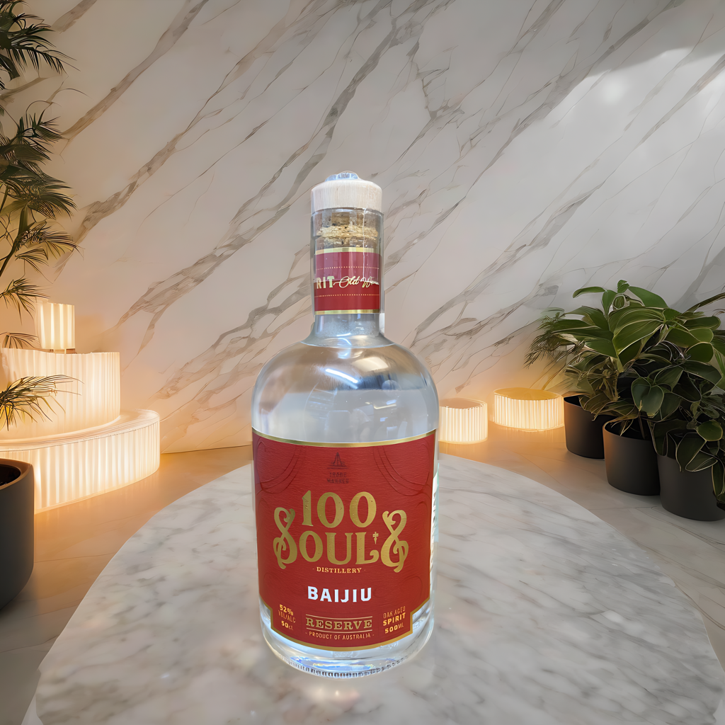 JIZUO/季佐澳洲原瓶进口高品质百魂珍藏白酒净含量52%Vol52度500