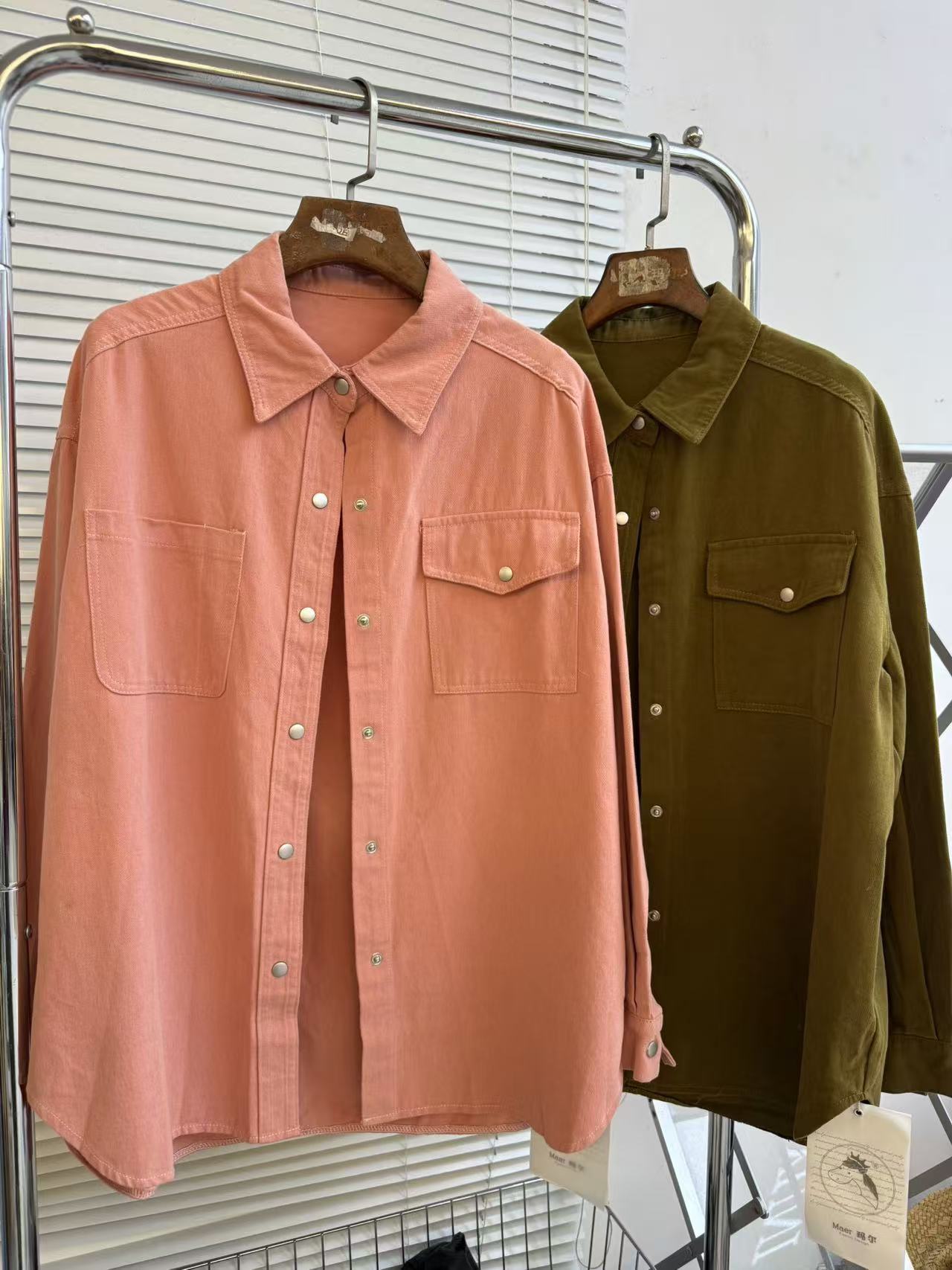 小妳XiaoNi———（春秋款口袋衬衫1330892）