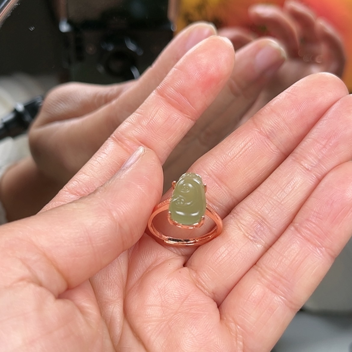 【闪购商品】和田玉戒指合金