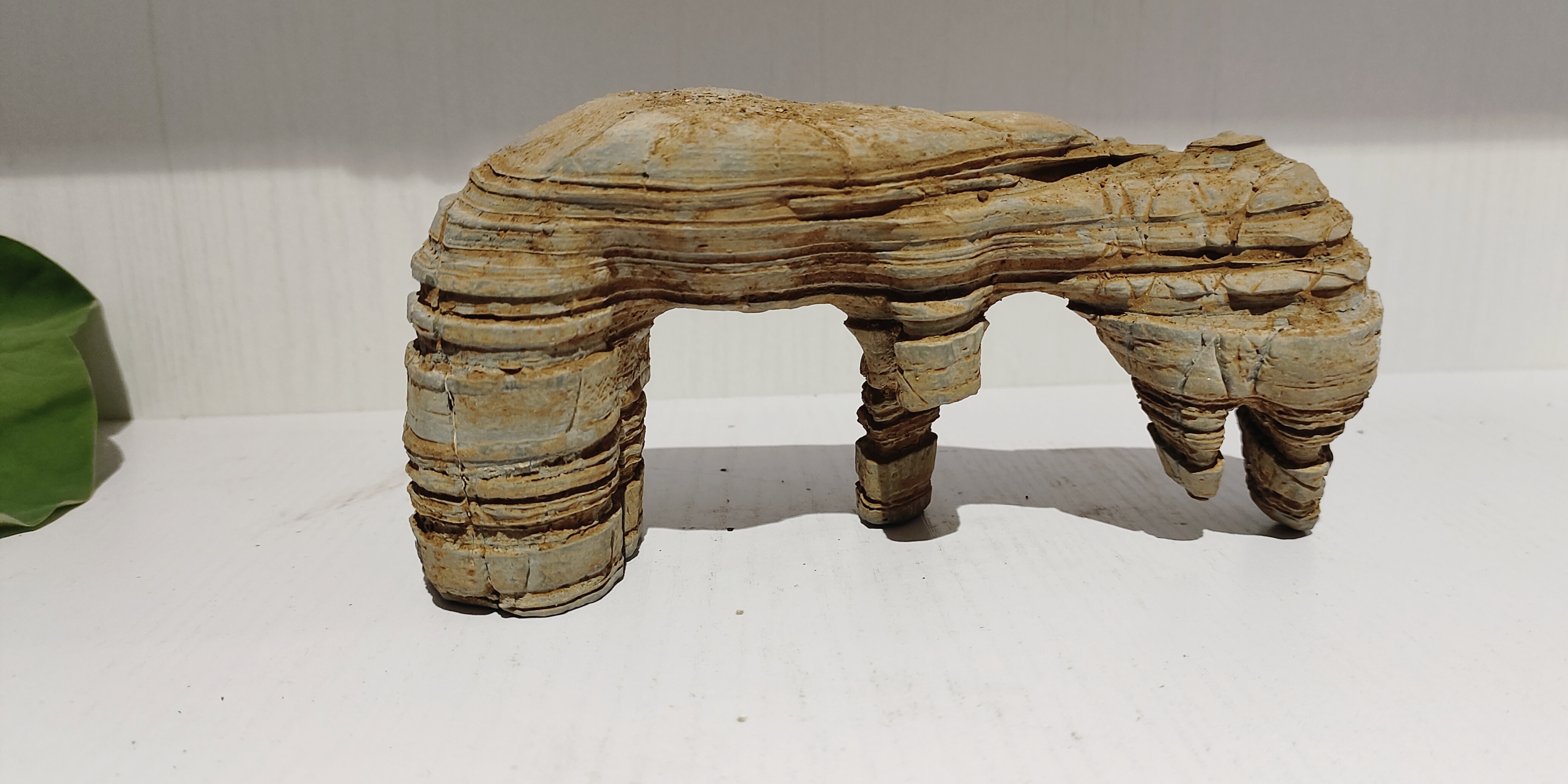 精品灵璧石磬石老裂八纹石原石奇石毛石桌面摆件