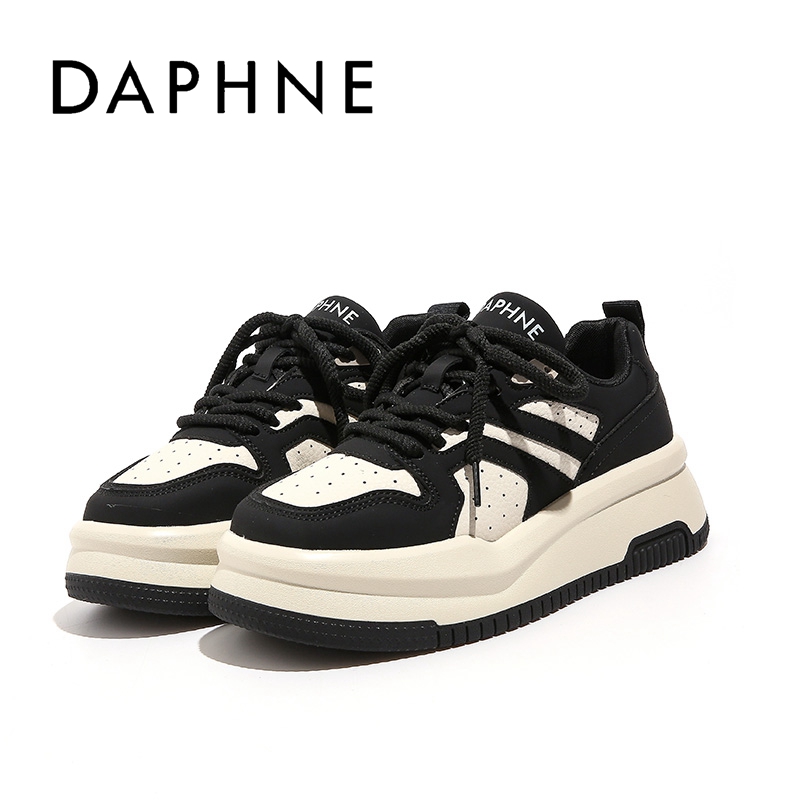 Daphne/达芙妮2025春夏时尚百搭厚底潮流女式网红鞋透气舒适女鞋