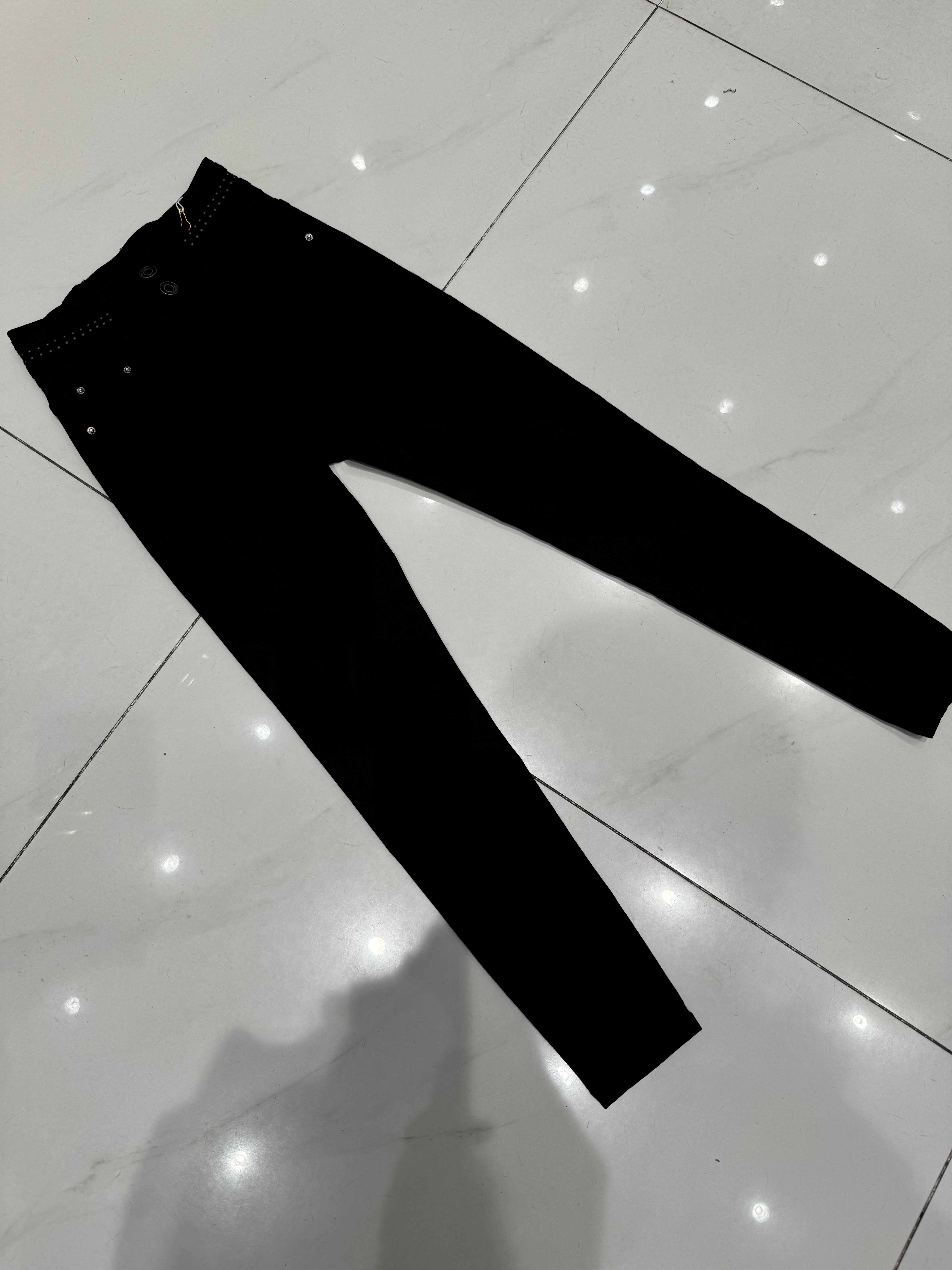 金，牛仔小脚小珠珠