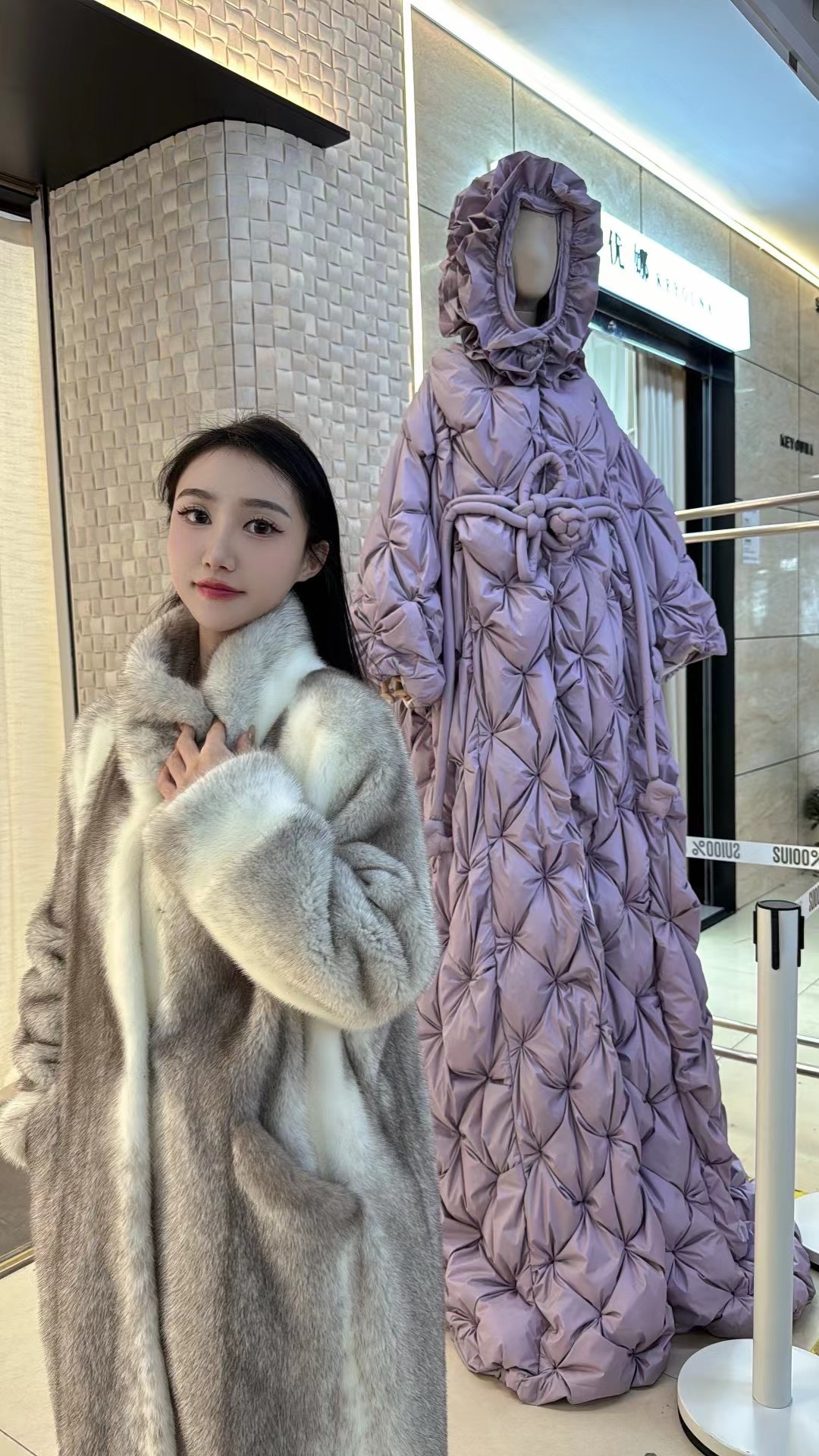 Gxy2024轻奢貂貂外套时尚保暖气质甜美韩版冬季