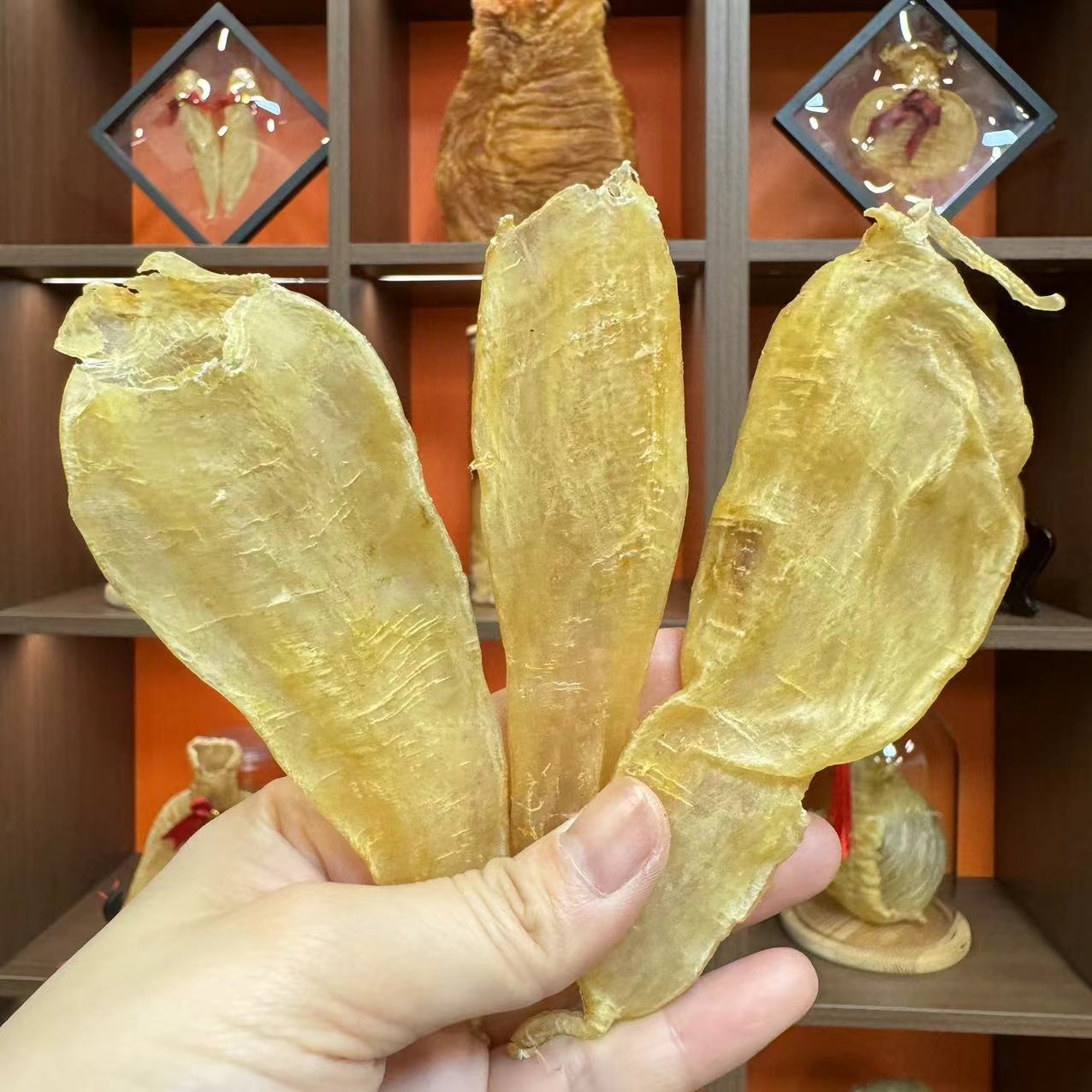 【H1123010】裕初 豆仁鱼胶500g 鱼胶 花胶 干货 广东汕头